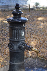 Fuente para beber agua