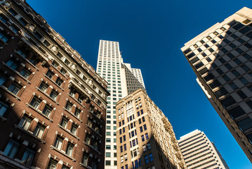 Obraz premium Häuser Fassaden in San Francisco