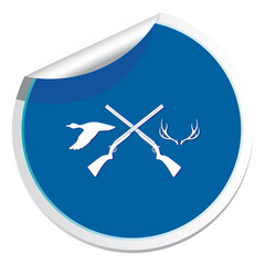 Hunting club logo icon