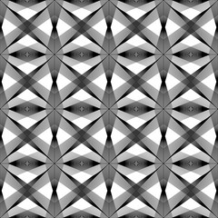 Obraz premium Design seamless monochrome decorative pattern