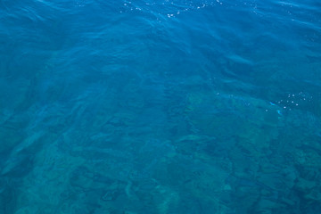 clear sea water
