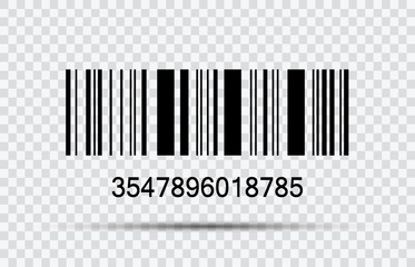 bar code stock vector illustration isolated on white background