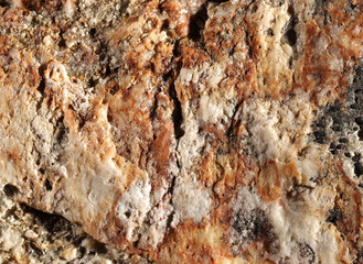 Ultranear Closeup of mineral found in the austrian alps