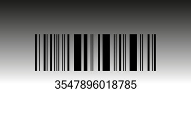 bar code stock vector illustration isolated on white background