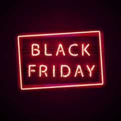 Glowing Black Friday with Glitter