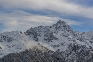 Obraz premium Massif de Belledonne - Grésivaudan - Isère.