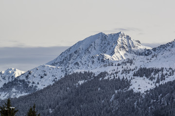 Fototapeta na wymiar Massif de Belledonne - Grésivaudan - Isère.