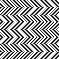 Design seamless monochrome zigzag pattern