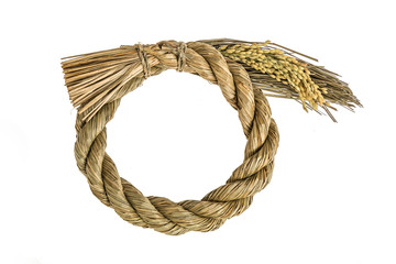 しめ縄　sacred shrine rope
