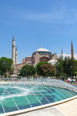 Hagia Sophia, Istanbul, Turkey - obrazy, fototapety, plakaty
