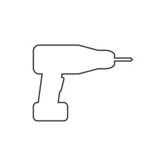 Drill icon, Electric Drill flat icon
