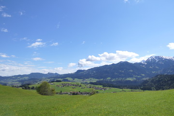 Fototapeta premium Alpen