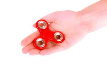 spinner in hand