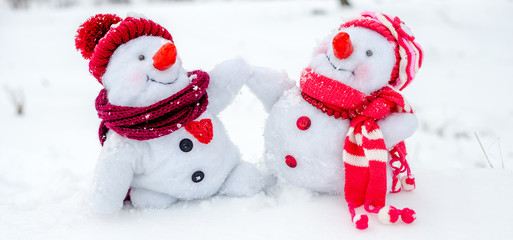 Couple of snowmen