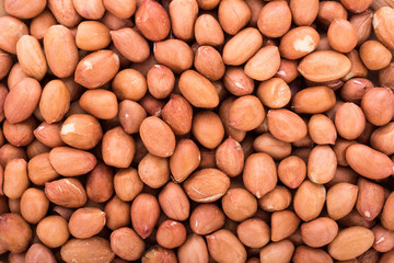 closeup peanuts background