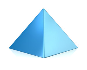 Blue pyramid