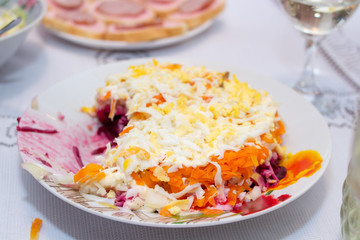 Dressed Herring Salad