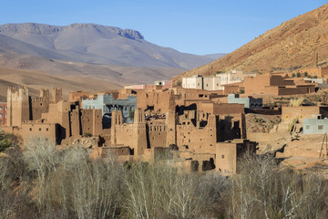 Village marocain traditionnel