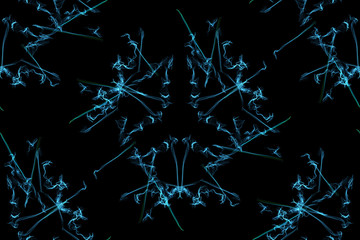 Floral tile pattern. Abstract seamless background.