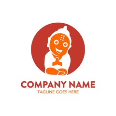 Obraz premium buddha logo template. illustration. vector. editable