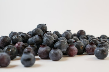 Blueberries isolated