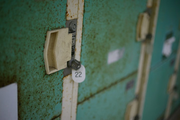 古いコインロッカー