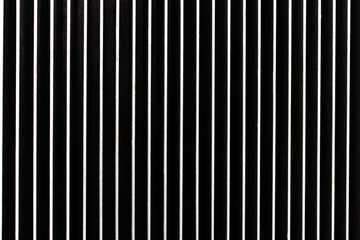 background of vertical metal stripes