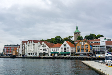 Fototapeta na wymiar The city of Stavanger in Norway