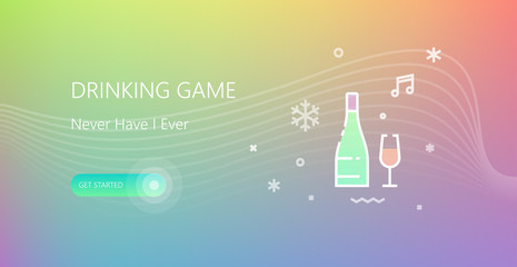 Drinking game banner