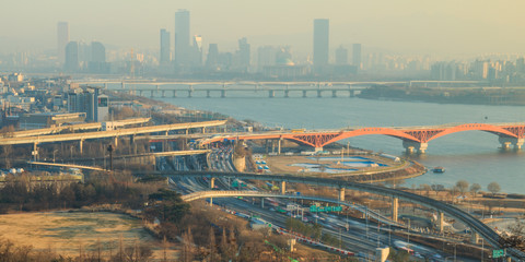 Landscape of Seoul City