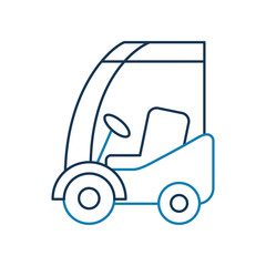 machinery car commercial logistic vehicle vector illustration