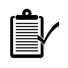 logistic delivery checklist clipboard ok vector illustration