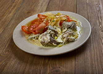 Egyptian Style Beef Liver