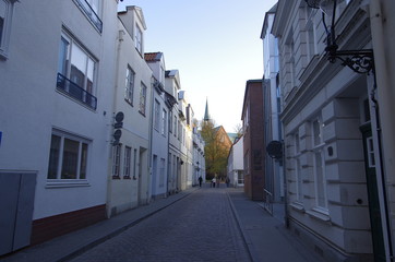 Lübeck リューベックの夕暮れ