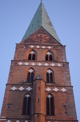 Lübeck リューベックの夕暮れ