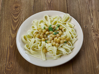  Calabrian pasta with chickpea