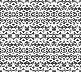 Seamless pattern line decoration abstract vector background design