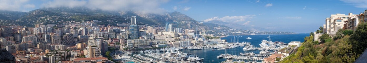 Fototapeta na wymiar Monaco panorama