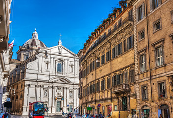 Fototapeta premium Church if the Gesu in Rome