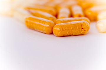 A lot of colorful pills