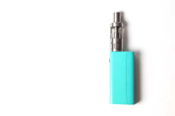 two e-cigarette (electronic cigarette, vape) isolated on the white background