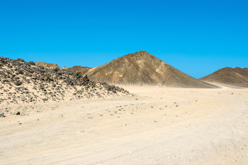 Landscape of the Arabian desert