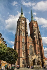 Obraz premium Wroclaw, Kathedrale
