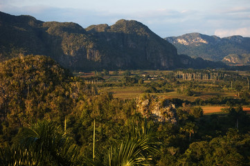 Fototapeta na wymiar Vinales landscape in Cuba