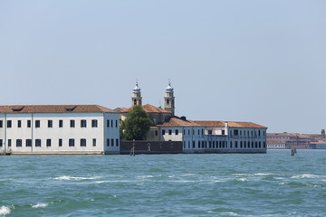 Island near Venice called Isola di San Servolo