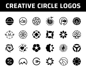 Vector Circle Logo Template  Set