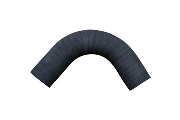  Car Rubber intake Radiator hose isolated on white background.