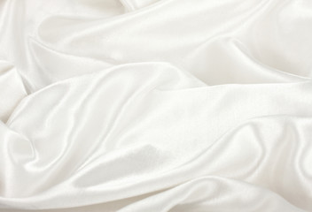 White satin silk texture wrinkled background