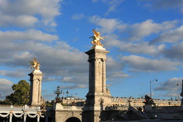 France, Paris, Alexander III Bridge
