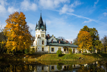Palace in Olszanica, Bieszczady, Poland